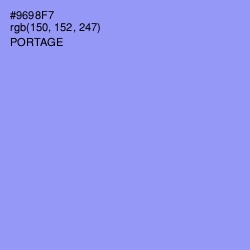 #9698F7 - Portage Color Image