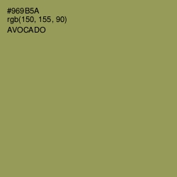 #969B5A - Avocado Color Image