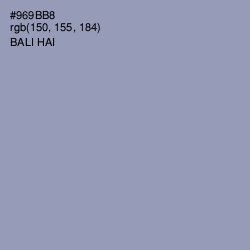 #969BB8 - Bali Hai Color Image