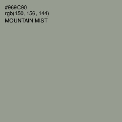 #969C90 - Mountain Mist Color Image