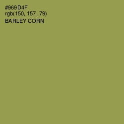 #969D4F - Barley Corn Color Image