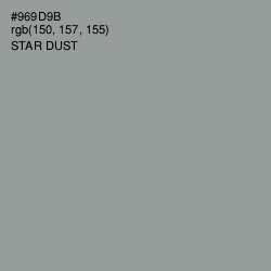 #969D9B - Star Dust Color Image