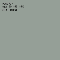 #969F97 - Star Dust Color Image