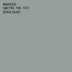 #969F9D - Star Dust Color Image