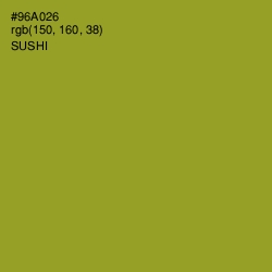 #96A026 - Sushi Color Image