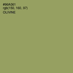 #96A061 - Olivine Color Image