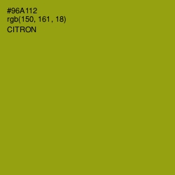 #96A112 - Citron Color Image