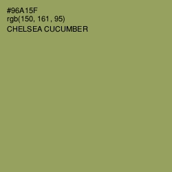 #96A15F - Chelsea Cucumber Color Image