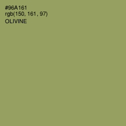 #96A161 - Olivine Color Image