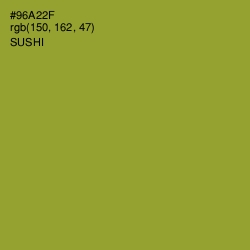 #96A22F - Sushi Color Image