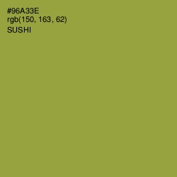 #96A33E - Sushi Color Image