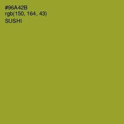 #96A42B - Sushi Color Image