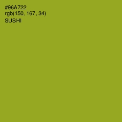 #96A722 - Sushi Color Image