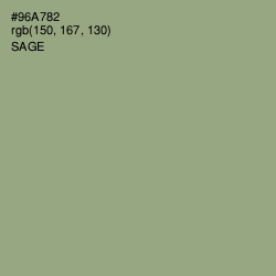 #96A782 - Sage Color Image