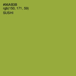 #96AB3B - Sushi Color Image