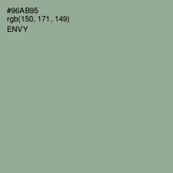 #96AB95 - Envy Color Image