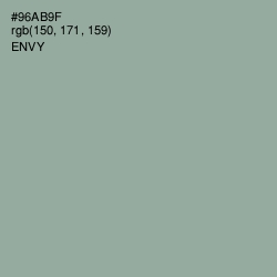 #96AB9F - Envy Color Image