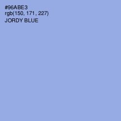 #96ABE3 - Jordy Blue Color Image