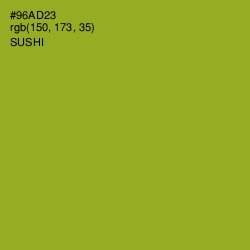 #96AD23 - Sushi Color Image