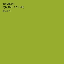 #96AD2E - Sushi Color Image