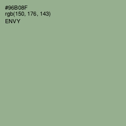 #96B08F - Envy Color Image