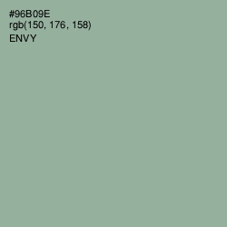 #96B09E - Envy Color Image