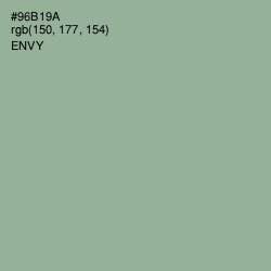 #96B19A - Envy Color Image