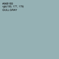 #96B1B3 - Gull Gray Color Image