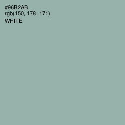 #96B2AB - Summer Green Color Image