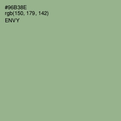 #96B38E - Envy Color Image