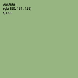 #96B581 - Sage Color Image