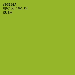 #96B62A - Sushi Color Image