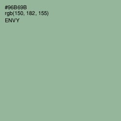 #96B69B - Envy Color Image