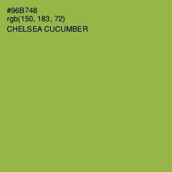 #96B748 - Chelsea Cucumber Color Image