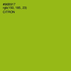 #96B917 - Citron Color Image