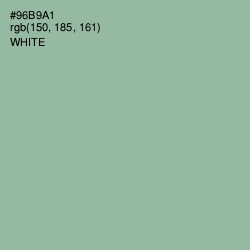 #96B9A1 - Summer Green Color Image