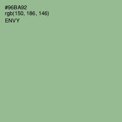 #96BA92 - Envy Color Image