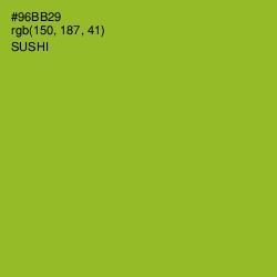 #96BB29 - Sushi Color Image