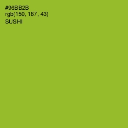 #96BB2B - Sushi Color Image