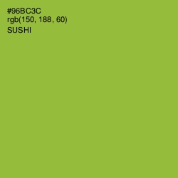#96BC3C - Sushi Color Image