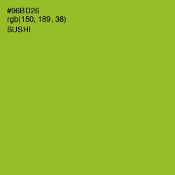#96BD26 - Sushi Color Image
