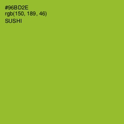#96BD2E - Sushi Color Image