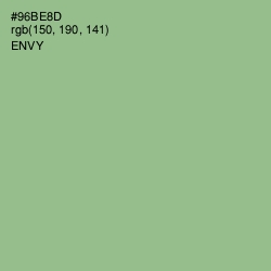 #96BE8D - Envy Color Image