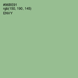 #96BE91 - Envy Color Image