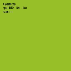#96BF28 - Sushi Color Image