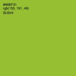 #96BF31 - Sushi Color Image