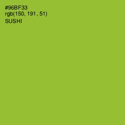 #96BF33 - Sushi Color Image