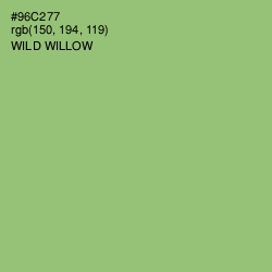 #96C277 - Wild Willow Color Image