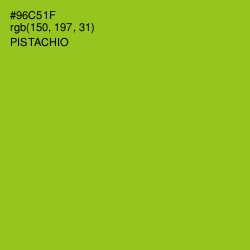 #96C51F - Pistachio Color Image