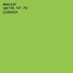 #96C54F - Conifer Color Image